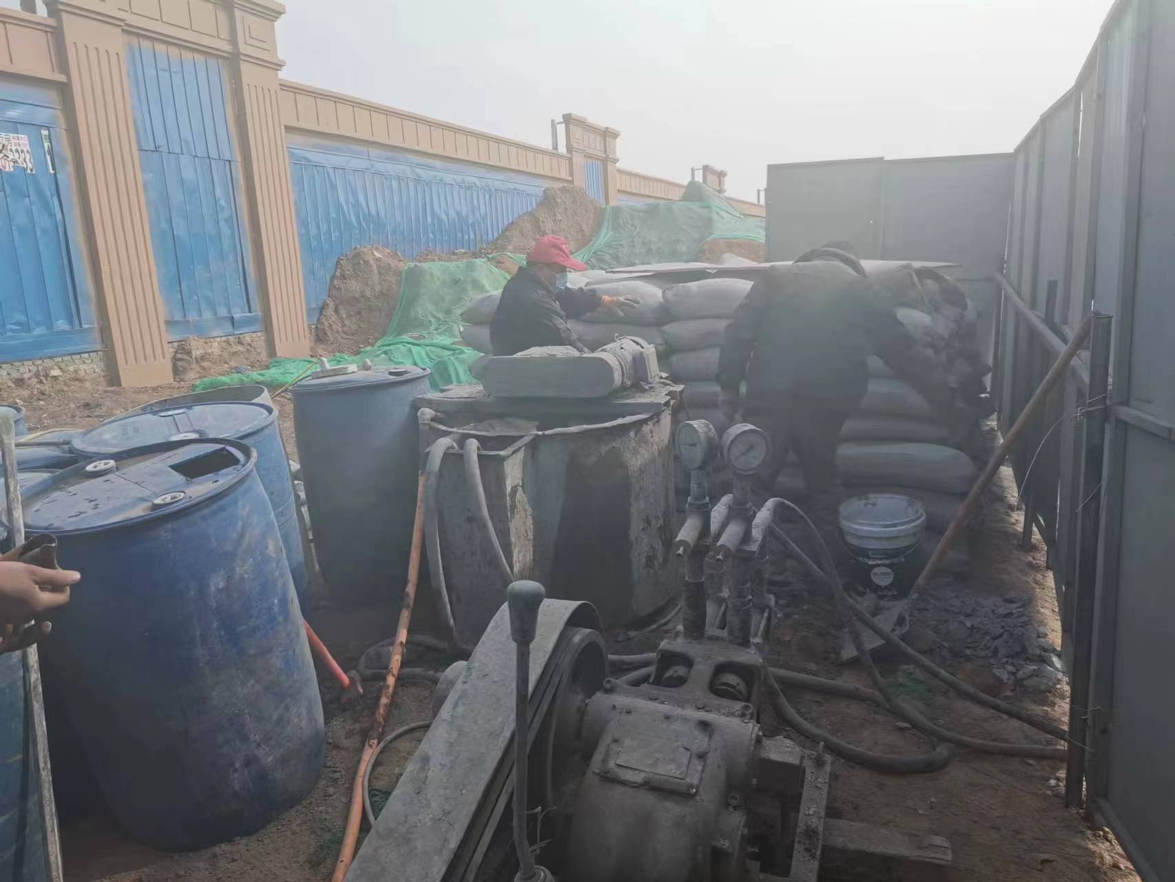 永和地基沉降注浆加固